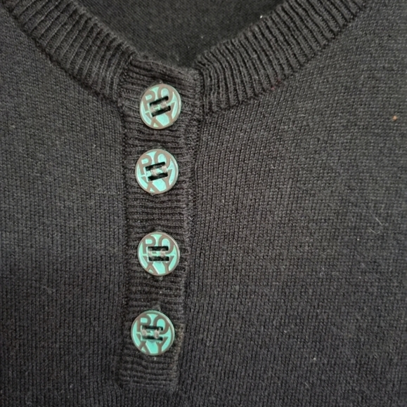 Roxy black knit hoodied jumper dress sz medium uk 10 - Picture 3 of 7